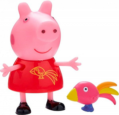 Фигурка Peppa Pig ПЕППА с ПТИЦЕЙ 