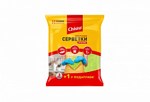 Салфетка универсальная Chisto Практик 3+1 шт. 32х36 см 4 шт./уп. / желтый