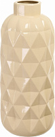 Ваза керамическая Nana ceramics Моли 63 см бежевый глянец 