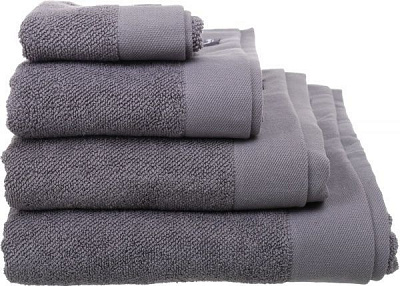 Полотенце Uni 60x110 см серый Vandyck 