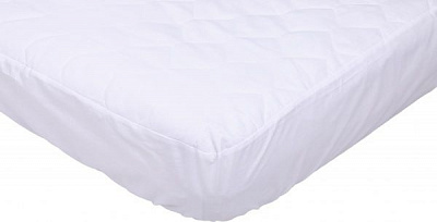 Наматрасник з боковушками силиконизированый синтепон 180x200 см 