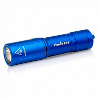 Брелок-фонарик Fenix РУЧНОЙ E01 V2.0, 100лм, 35м голубой