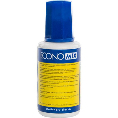 Коректор Economix 20 мл з пензликом E41304