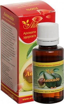 Масло натуральное Лия Авокадо 30 мл 