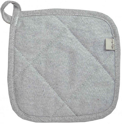 Прихватка Lurex Серая 20x20 см La Nuit 