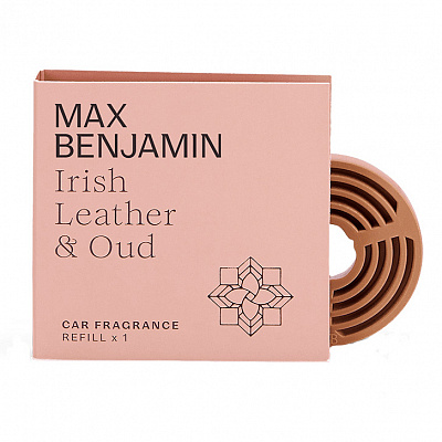 Ароматизатор на дефлектор Max Benjamin Irish Leather & Oud (8000020897863)