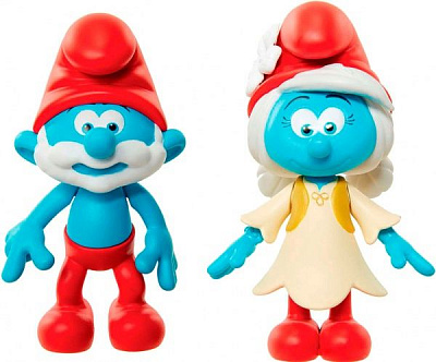 Набор фигурок Jakks Pacific Smurfs Papa Smurf & Smurfwillow 2 шт 96564 (96562) 