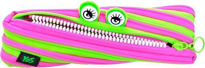 Пенал на молнии Purple 531450 YES фиолетово-зеленый