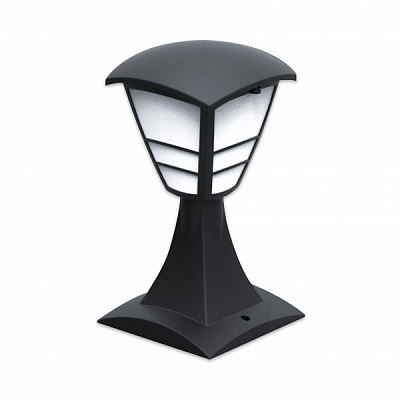 Світильник садовий HOROZ ELECTRIC Yonca 1 Е27 40 Вт IP44 чорний 400-010-132