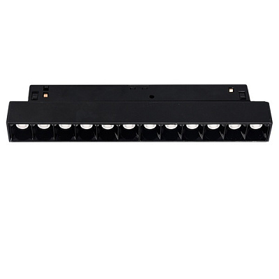 Магнитный трековый прожектор Victoria Lighting 12 Вт 4000 К черный Magnum-S2-194 black 