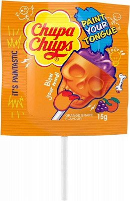 Цукерка PERFETTI Chupa Chups 3D Skull 15 г 12 г