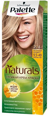 Краска для волос Palette Naturals (Фитолиния) 9,5-49 (294) пастельный перламутр 110 мл