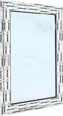 Окно поворотно-откидное VIKNALAND В 58 880x1350 мм правое 