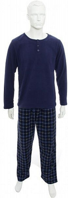Костюм домашній чоловічий La Nuit р. M синій Check