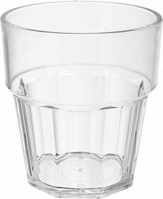 Стакан низкий THERMOSET 250 мл прозрачный Rubikap