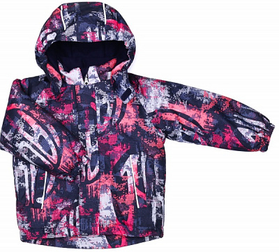 Комплект дитячого одягу для дівчаток Reima 5141 бузковий зріст 98 із принтом 723732.9