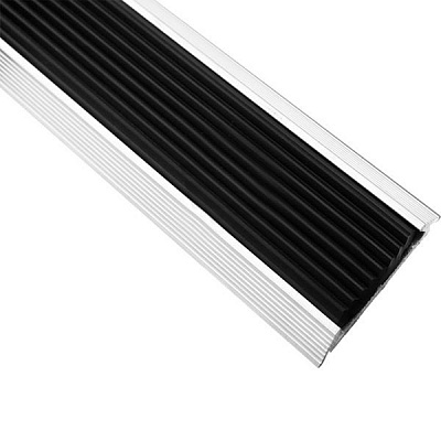 Порожек алюминиевый Braz Line антискользящая вставка 50x2000 мм 