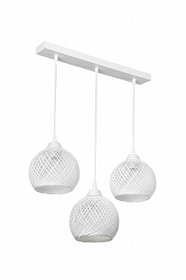 Підвіс Luna Yumak Line 3x60 Вт Е27 білий MDL.4750
