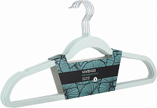Набір вішалок Vivendi Velvet блакитний 5 шт.