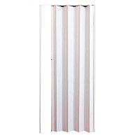 Двері-гармошка Vinci Decor Solo ПВХ 2030x820 мм білий