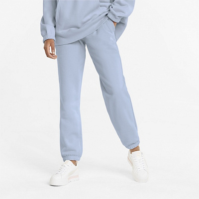 Брюки Puma Classics Relaxed Pants 53351521 р. L голубой