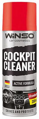 Поліроль для приборної панелі Cockpit Cleaner WINSO полуниця 200 мл