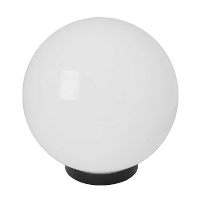 Світильник парковий E.NEXT e.street.light.300.opal Куля опаловий E27 IP44 білий l0120069