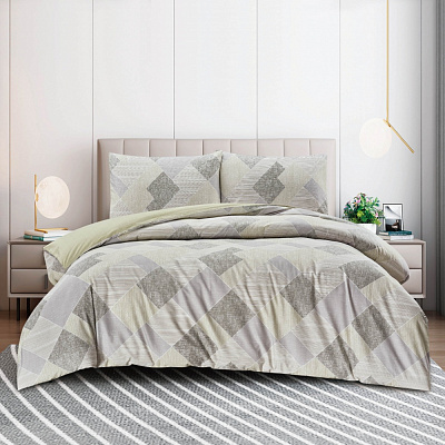 Комплект постільної білизни Louis 1,5 бежевий La Nuit