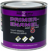 Грунт-эмаль Khimrezerv PRO алкидная антикоррозийная 3 в 1 светло-серый шелковистый глянец 2,5кг