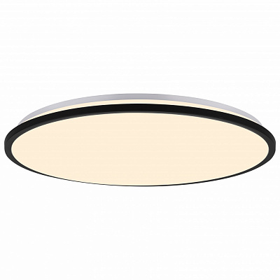 Світильник стельовий Sensio AGNIA з пультом 60 Вт білий із чорним 3000-6500 К LED-SENS-AGNIA-60