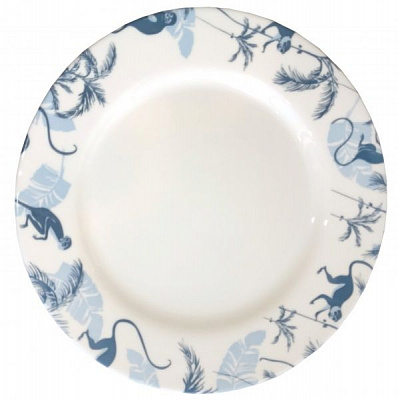 Тарелка обеденная Zao Blue 26,5 см P9435 Luminarc