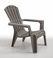 Стул пластиковый Bica Maryland 88x73x80 см серо-бежевый 