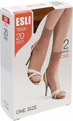 Комплект носков ESLI TESA 20 den visone р. 23-25