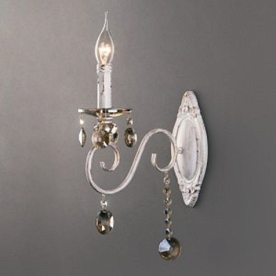 Бра Strotskis Ravenna 1x60 Вт E14 белый/золото 10104/1 