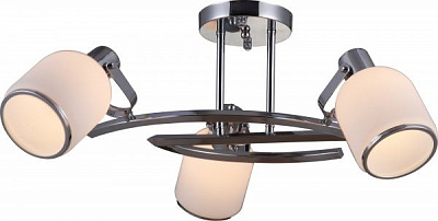 Люстра подвесная Altalusse 3x40 Вт E27 хром INL-9376P-03 Chrome 