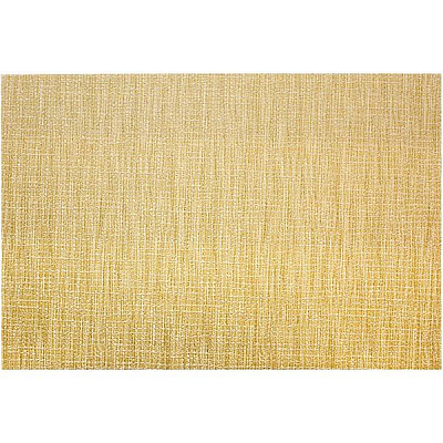 Килимок під тарілку Плетіння золотий 30x45 см