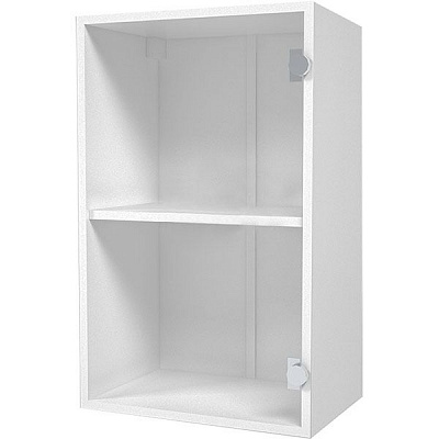 Шафа верхня розпашна 450x720x300 мм білий