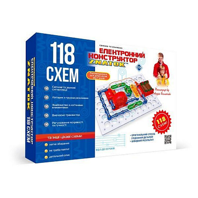 Конструктор Знаток 118 схем 70820