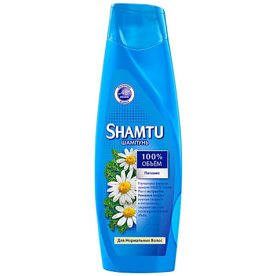 Шампунь Shamtu Живлення з екстрактом ромашки 360 мл