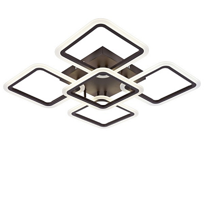 Люстра светодиодная Victoria Lighting с пультом д/у 105 Вт кофейный Rhombus/PL5 coffee 