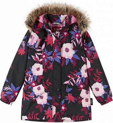 Куртка для дівчаток Tutta by Reima Selema р.134 чорний 6100010A-9991