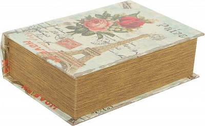 Шкатулка-книга Париж 19х8х27 см LV14557 L