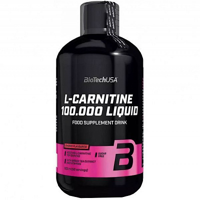 Карнітин BioTech L-carnitine 100.000 liquid яблуко 500 мл