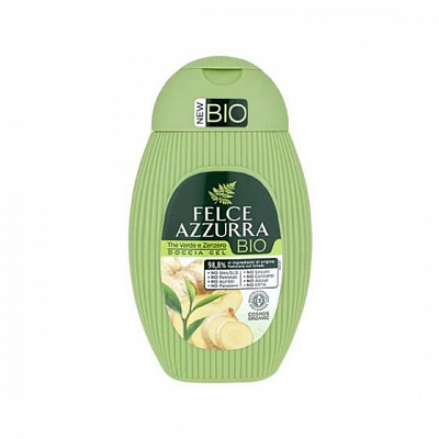 Гель для душу Felce Azzurra Зелений чай та імбир 250 мл