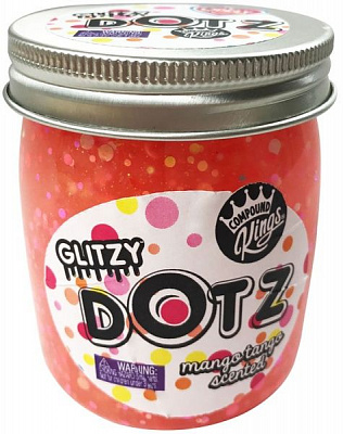 Ароматний слиз-лизун Compound Kings Slime Glitzy Dotz Манго 300146-5