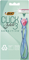 Станок для бритья BIC Click Sensitive со сменным картриджем 2 шт.