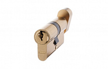 Цилиндр Abus KE45 30x30 ключ-вороток 60 мм матовая латунь 2240631739018