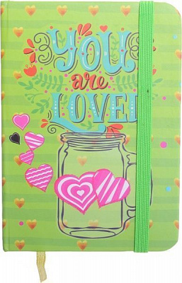 Книга для нотаток You are loved А7 80 аркушів