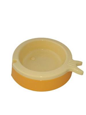 Миска AnimAll для котів S 200 мл рибка P915 жовто-помаранчева