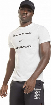 Футболка Reebok TS 60/40 TEE GS6597 р.58 білий